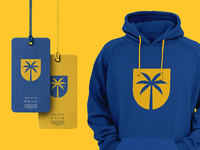 Saudi Student Association at UCI brand branding branding agency california design graphic design hoodie design logo logo agency logodesign logotype negative space palm tree palm tree logo portugal romeu pinho shield logo thunder district university usa