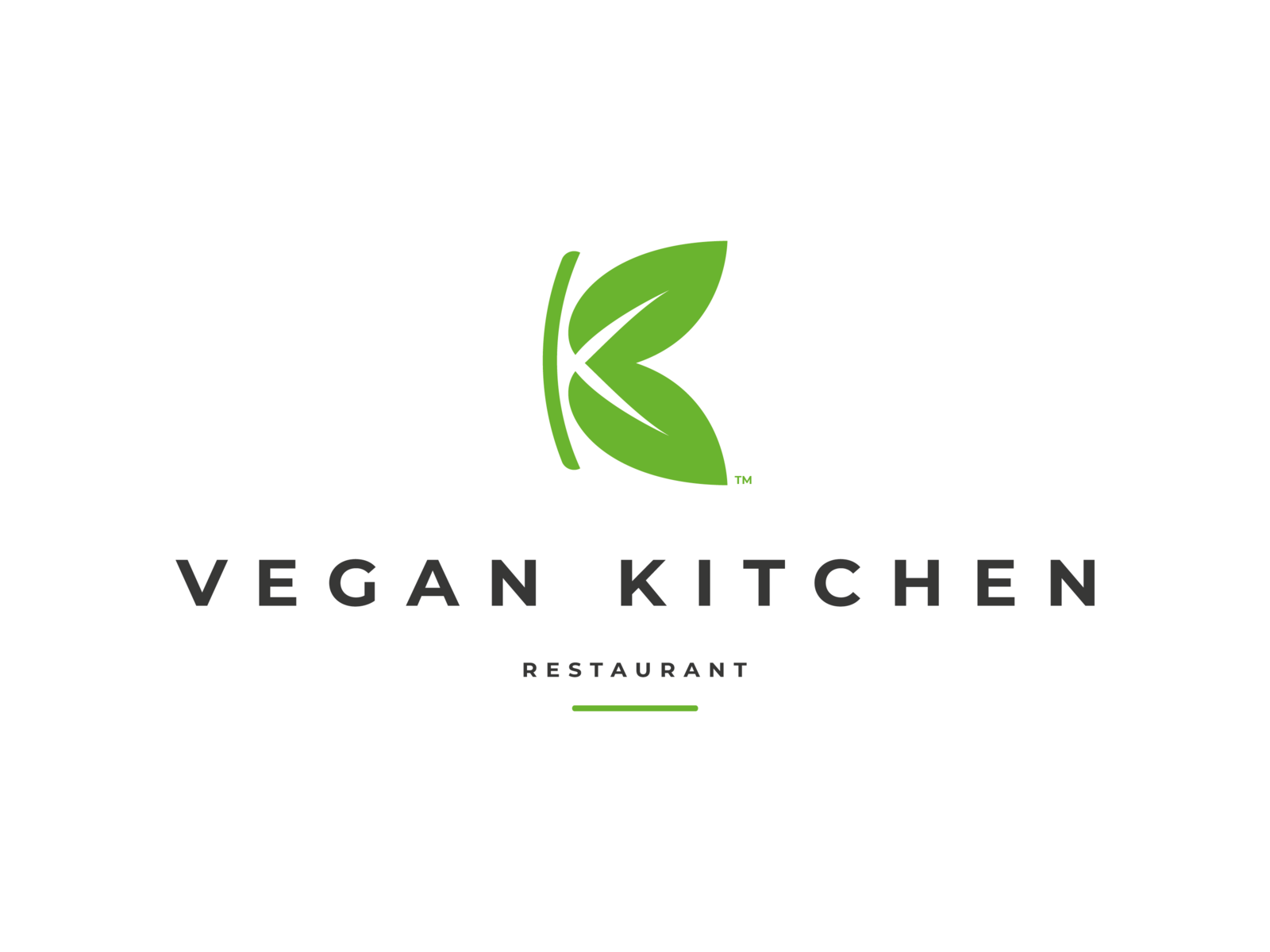 Vegan Kitchen Logo Design by Romeu Pinho on Dribbble