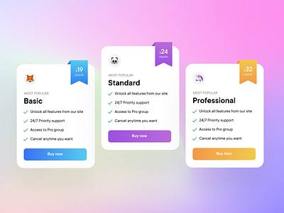 Glassmorphism UI Design by Abhisek Paul on Dribbble