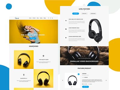 Level - Product Page Design