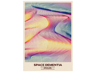 Space Dementia - poster design