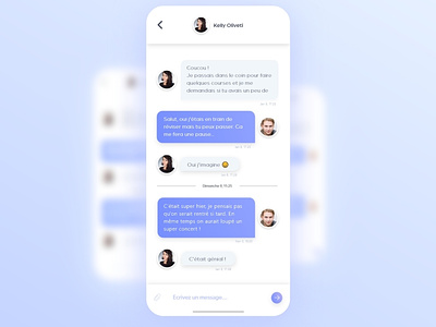 Dayli ui jour 13 chat chat app