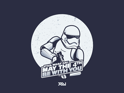 Starwars Day - Storm Trooper adobe illustrator artwork design illustration starwars storm trooper vector vector artwork vector illustration