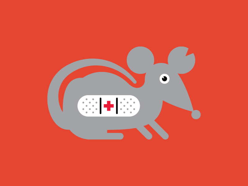 Mouse Surgery 2 icon illustration mouse surgery