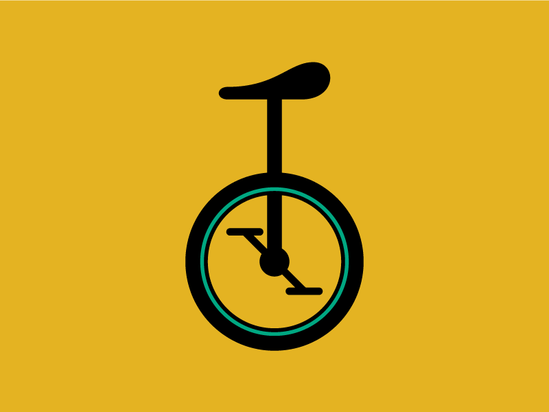 Unicycle 800x600 icon illustration unicycle