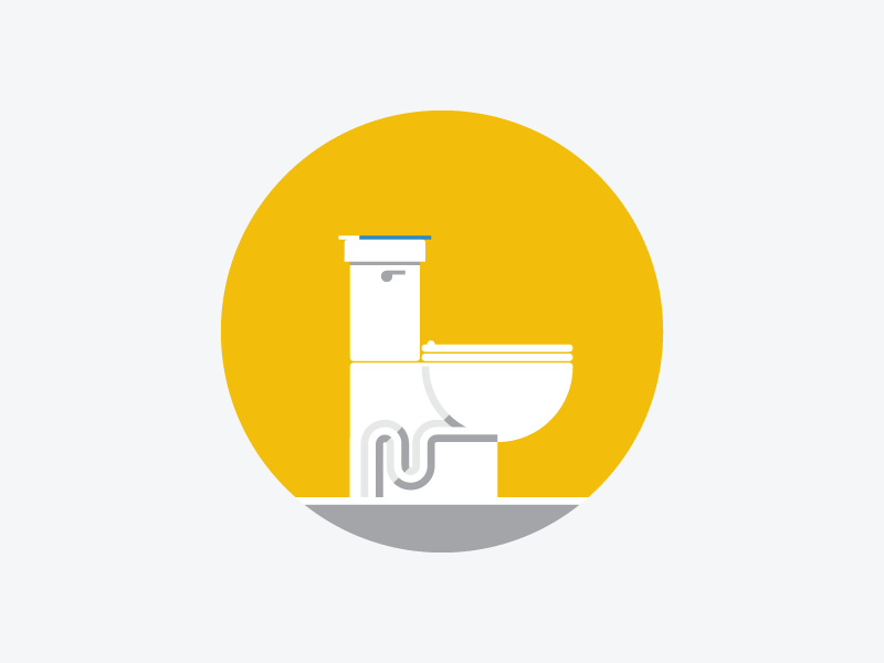 Where Do You Read: Bathroom bathroom flat illustration johns hopkins magazine toilet