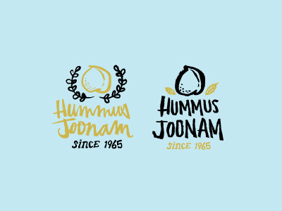 Hummus logo illustration logo