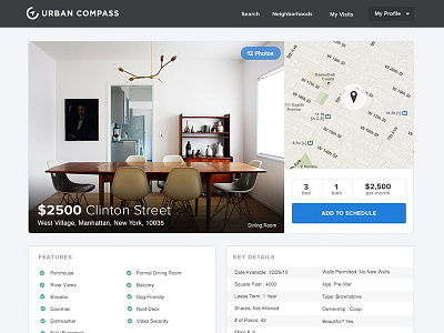 Listing Page - Urban Compass