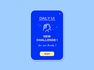 DailyUI #016 pop-up overlay dailyui dailyui016 overlay popup
