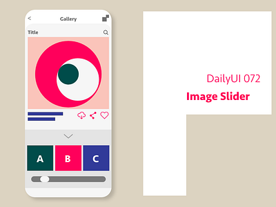 DailyUI  #072 Image Slider