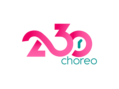 230 Choreo Logo 230 fitness logo