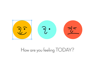 Mood choice color design emoji feeling icon illustration mood