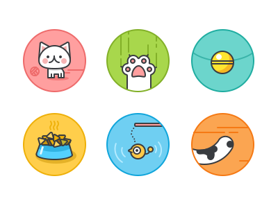 MiuMua cat icon illustration