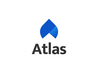 Atlas Logo atlas branding glyph logo software symbol
