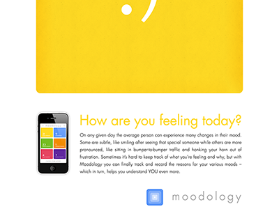 Moodology Happy Ad advertisement app happy iphone print