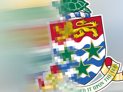 Digitized Cayman Islands Crest cayman crest design digital icon logo web