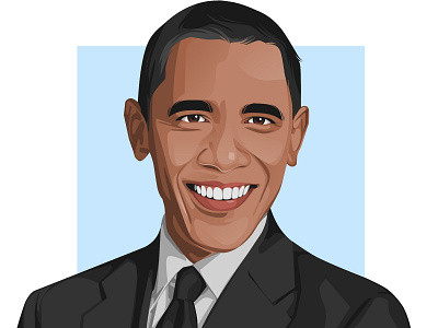 Barack obama by widie.ly on Dribbble