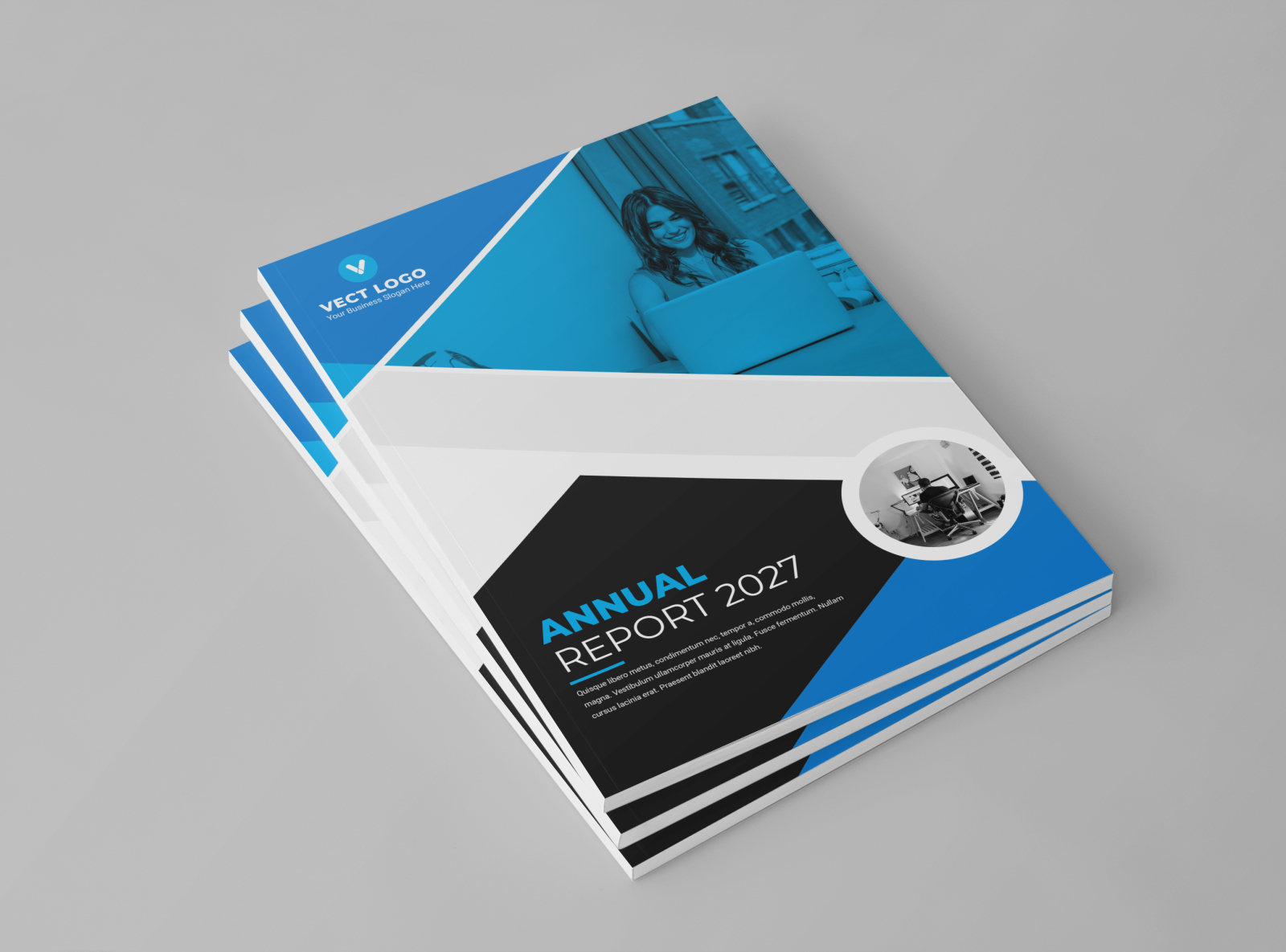 A4 Size Annual Report Brochure Template by Hridoy Das on Dribbble