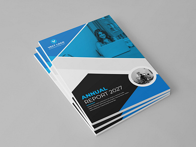 A4 Size Annual Report Brochure Template