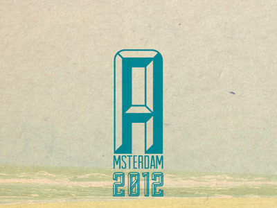 Amsterdam Poster 2012 amsterdam poster t4se tase type