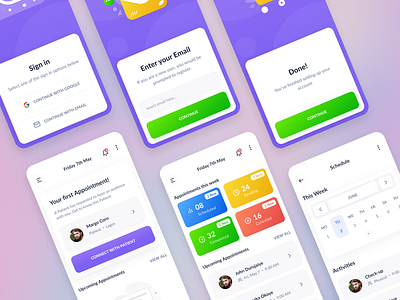 Appointments Mobile App Design