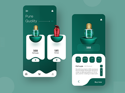 Products app - UI Design