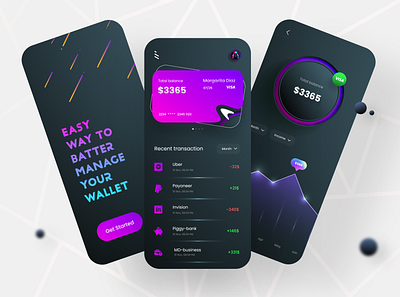 Wallet App Design app design app designer banking app dude shape interface mobile app software company software design ui design wallet app wallet manage