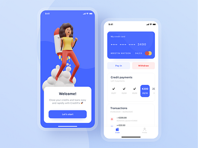 CreditFix app concept