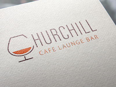 Churchill branding design logo