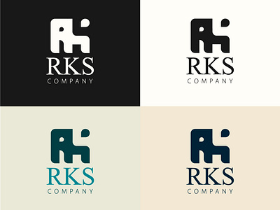 RKS branding design illustration logo vector