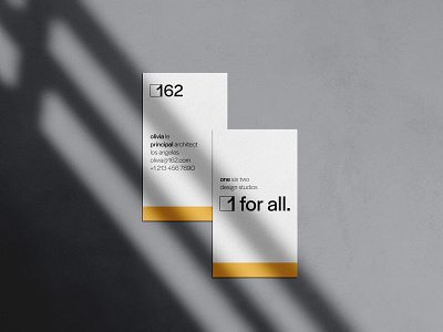 162 Architecture Firm Concept brand identity branding design layout logo photograhy ui website design