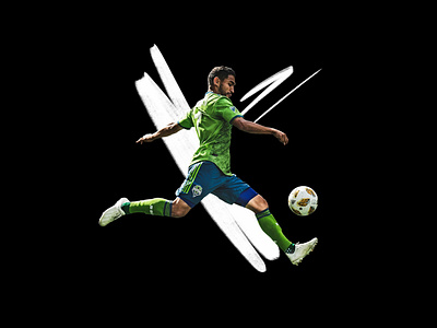 Sounders Fc athlete billboard branding illustration seattle sounders soccer soundersfc