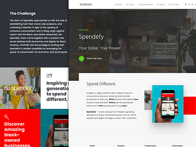 Case Study: Spendefy branding digital marketing user experience user interface web design web development website