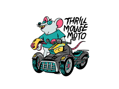 Thrill Mouse Moto Logo