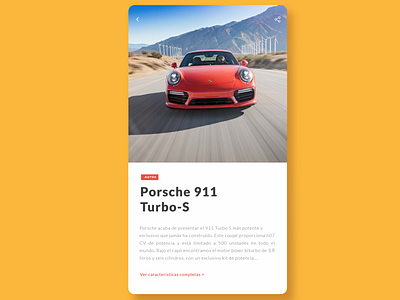 UI supercars app design adobe xd app app design cars clean design dnm.design invision iphone x minimal mobile morrongiello porsche ux uxui