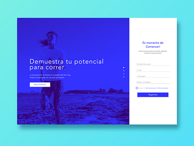 Web registration design adobe xd app app design clean design dnm.design figma invision iphone x minimal mobile morrongiello running sketch ux uxui web