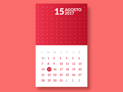 Calendar UI Design