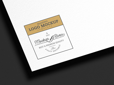Branding Logo Mockup Template Free