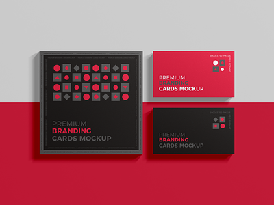 Free Branding Cards Mockup business card mockup