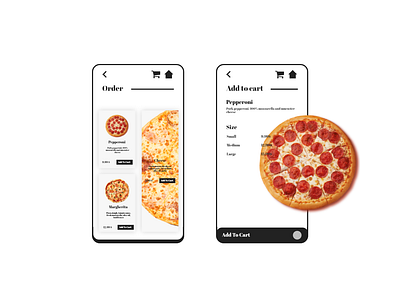 Pizza Application Design