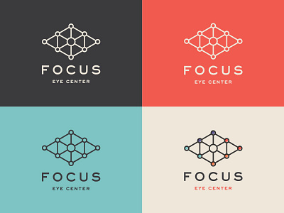 Focus Logo brand eye eyeball focus icon logo