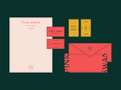 Pink Swan Stationery