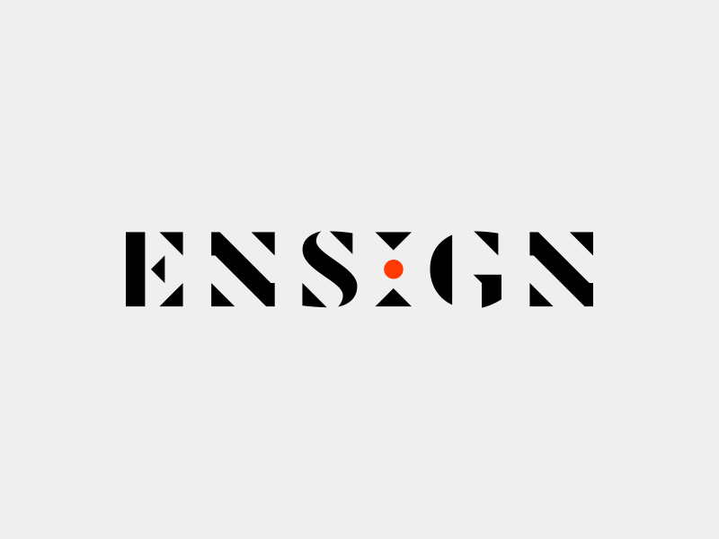 Ensign Logo Outtakes africa college ensign geometric ghana logo public health typography