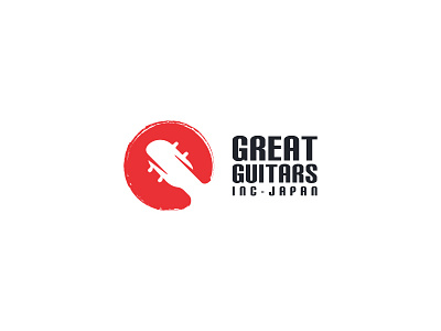 Japanese Vintage Acoustic Guitar Logo