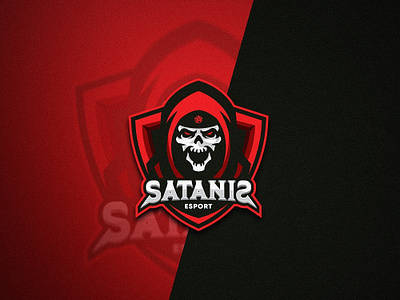 Satanis Esport Logo branding concept esport esport logo game development gamers ghost illustration logo 3d logo a day mascot mascot character mascot design mascot logo modern play satan skull star vector logo