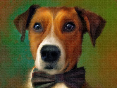 Digital Portrait_Toby animalportrait dogportraits