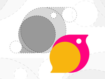 Chat Bird bird icon bird logo brand and identity branding chat bubble design flat design graphic design icon logo mark minimal minimalistic logo simplified symbol design vector