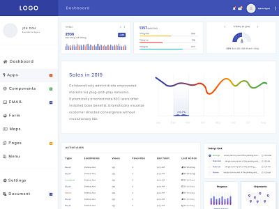 Dashboard UI Design