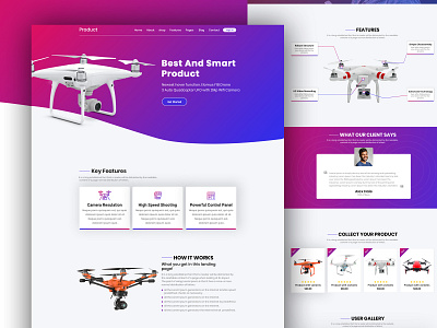 Product - Landing Page