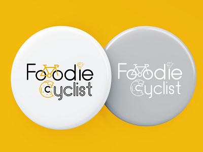 Foodie Cyclist Logo branding cycle design designer digitalartist drawing dribbble flat food app graphicdesigner illustration logo logodesign mockup psd typography ui ux vector web website